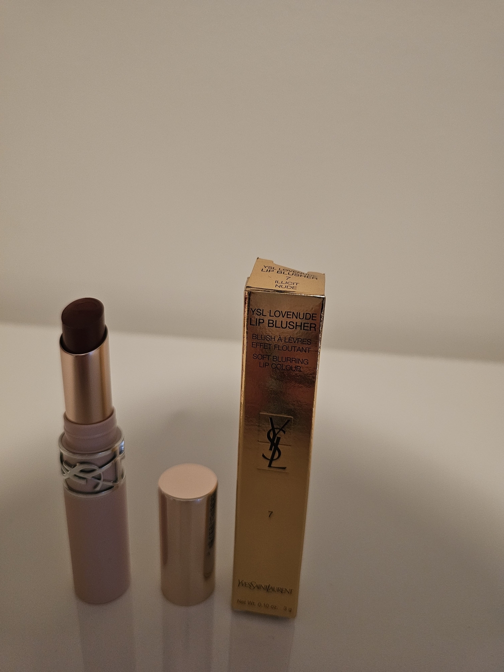 Yves Saint Laurent LoveNude Lip Blusher #7 -Illict Nude